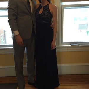 Navy blue dress